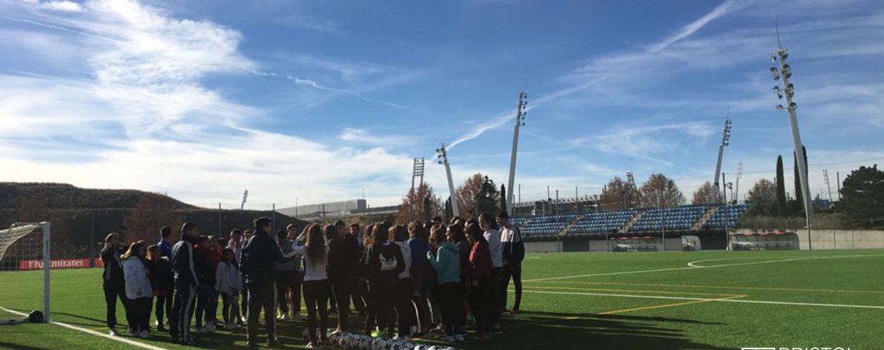 Deportistas en Valdebebas