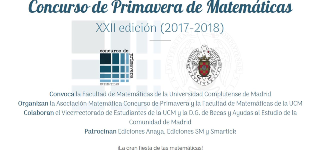 Concurso primavera MATEMÁTICAS